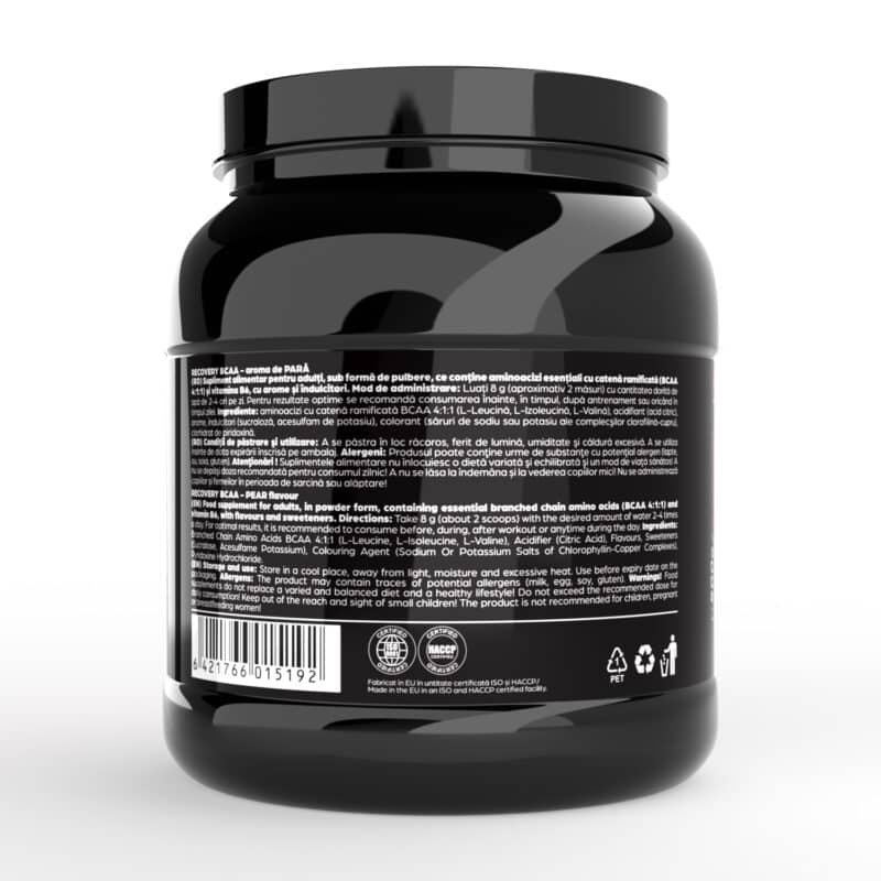 Recovery BCAA [500g] back 1